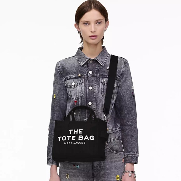 Marc Jacobs Black Crossbody Tote Bag NWT - Picture 5 of 6